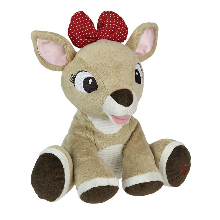Rudolph the Red-Nosed Reindeer® Light Up Musical Clarice Stuffed Toy
